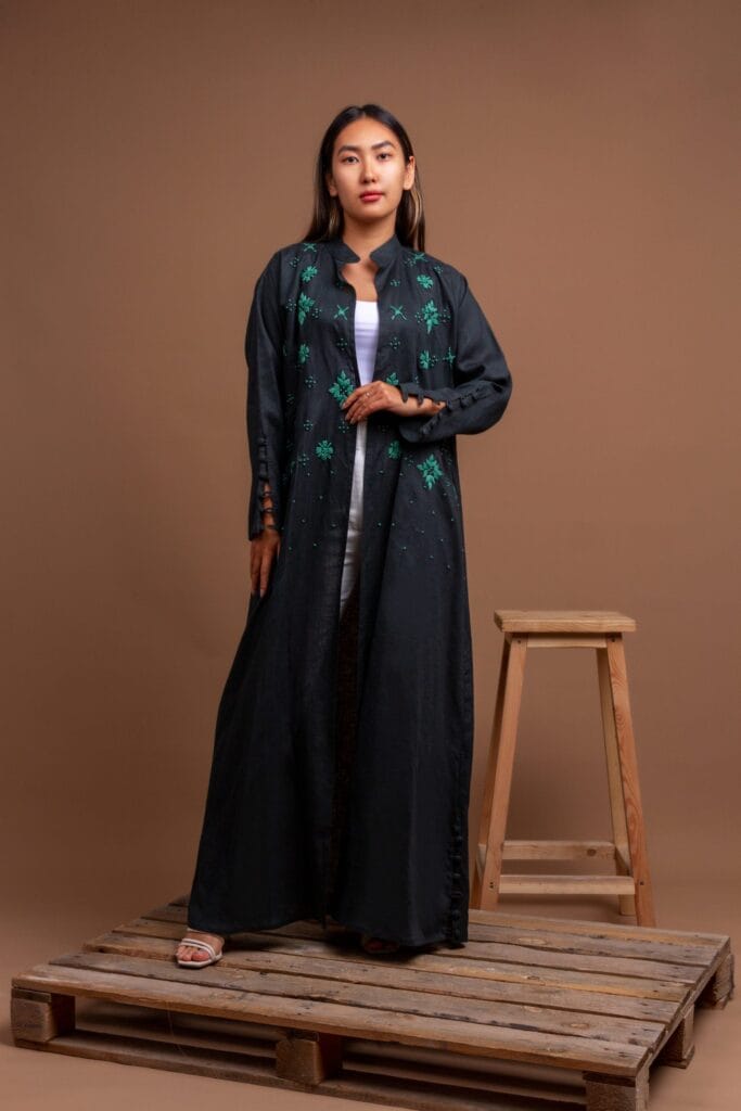 The Bianca in Emerald green