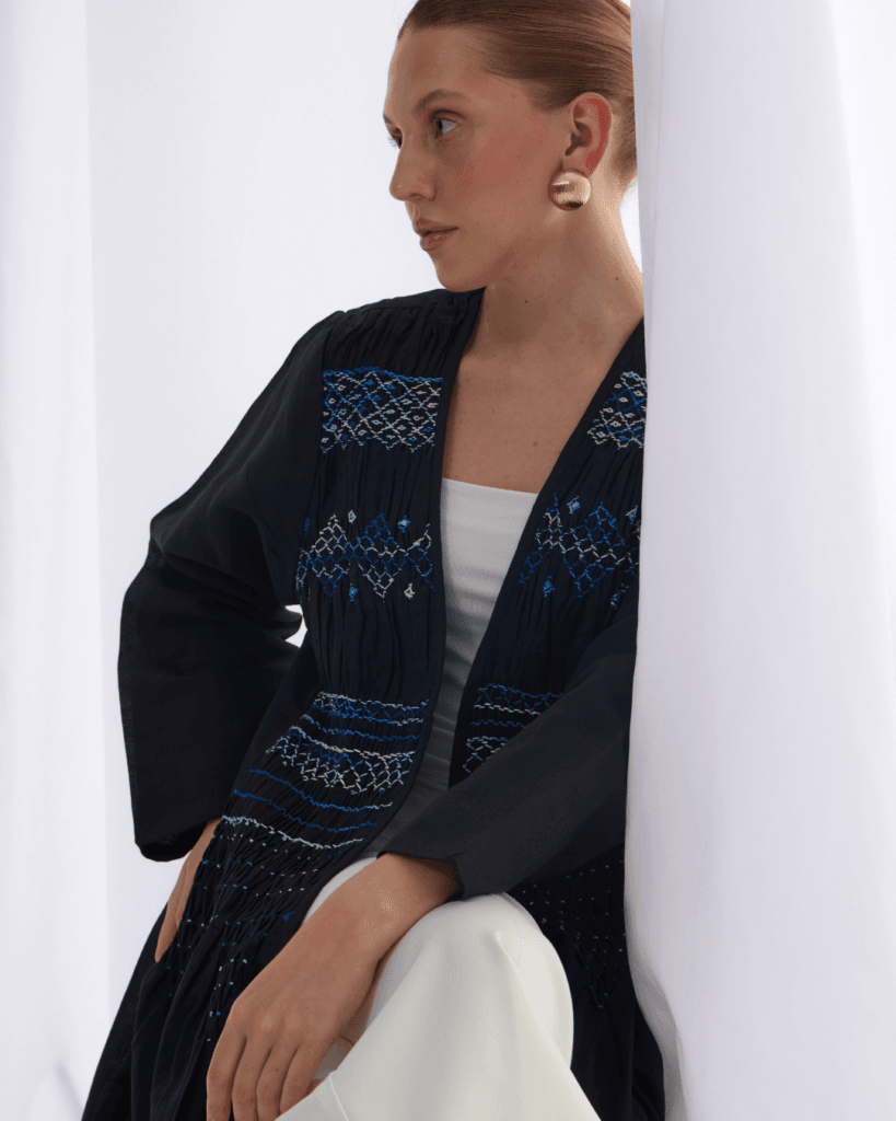 Smocked in Black